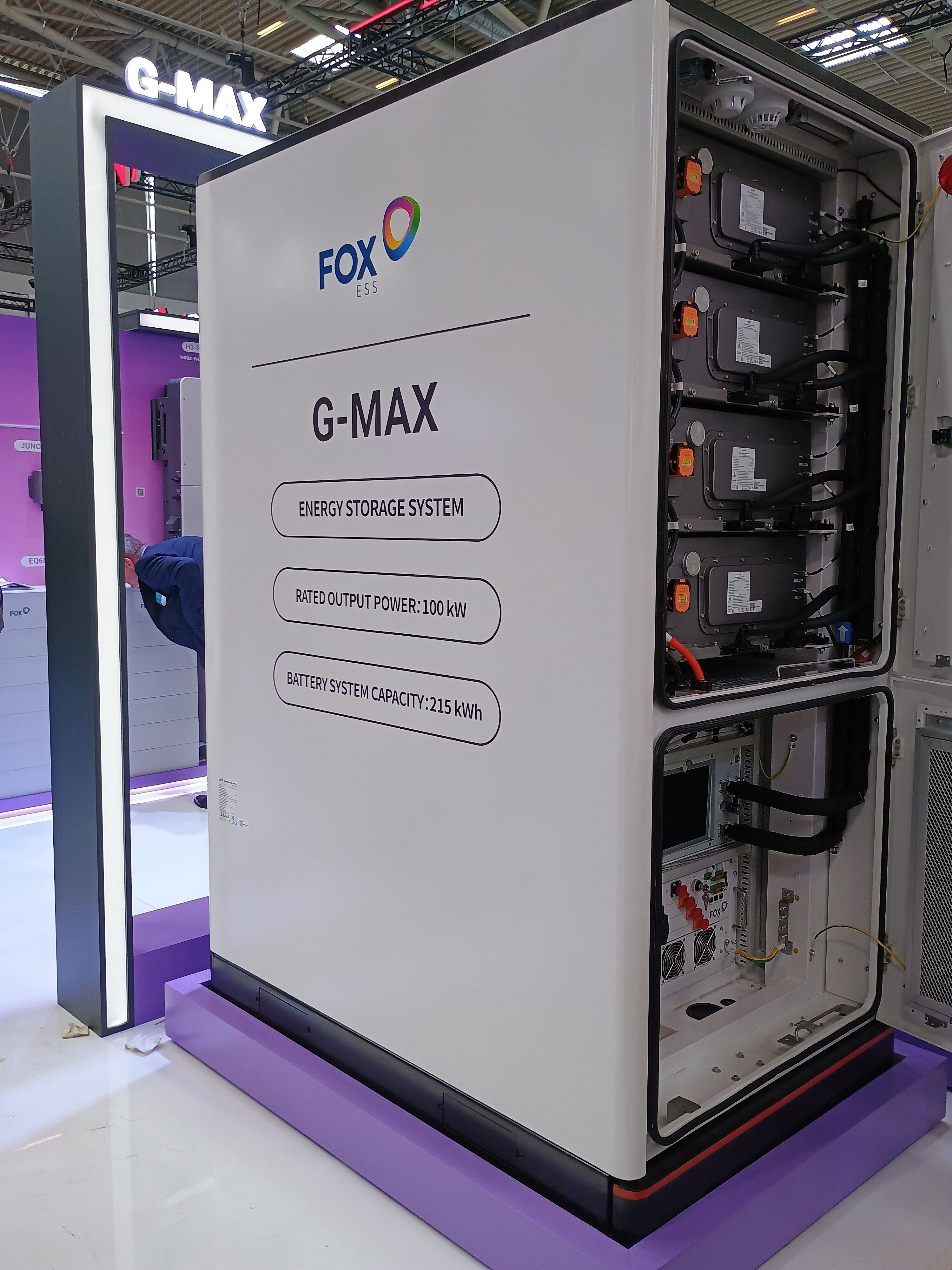 Intersolar 2025 Fox ESS Fox ESS Gewerbespeicher auf der Intersolar