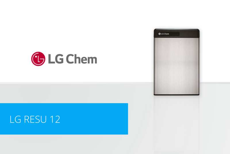 LG RESU 13 replaced by LG RESU 12