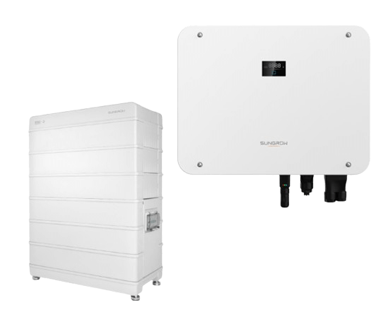 Sungrow Hybrid SH20T mit Sungrow SBR192 Batterie 