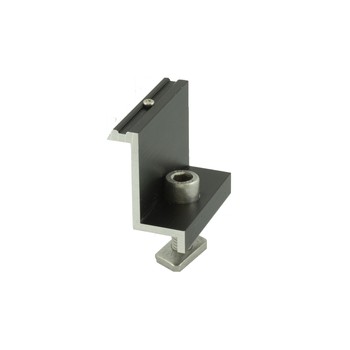 Alumero Abschlussklemme 30 mit Pin, schwarz