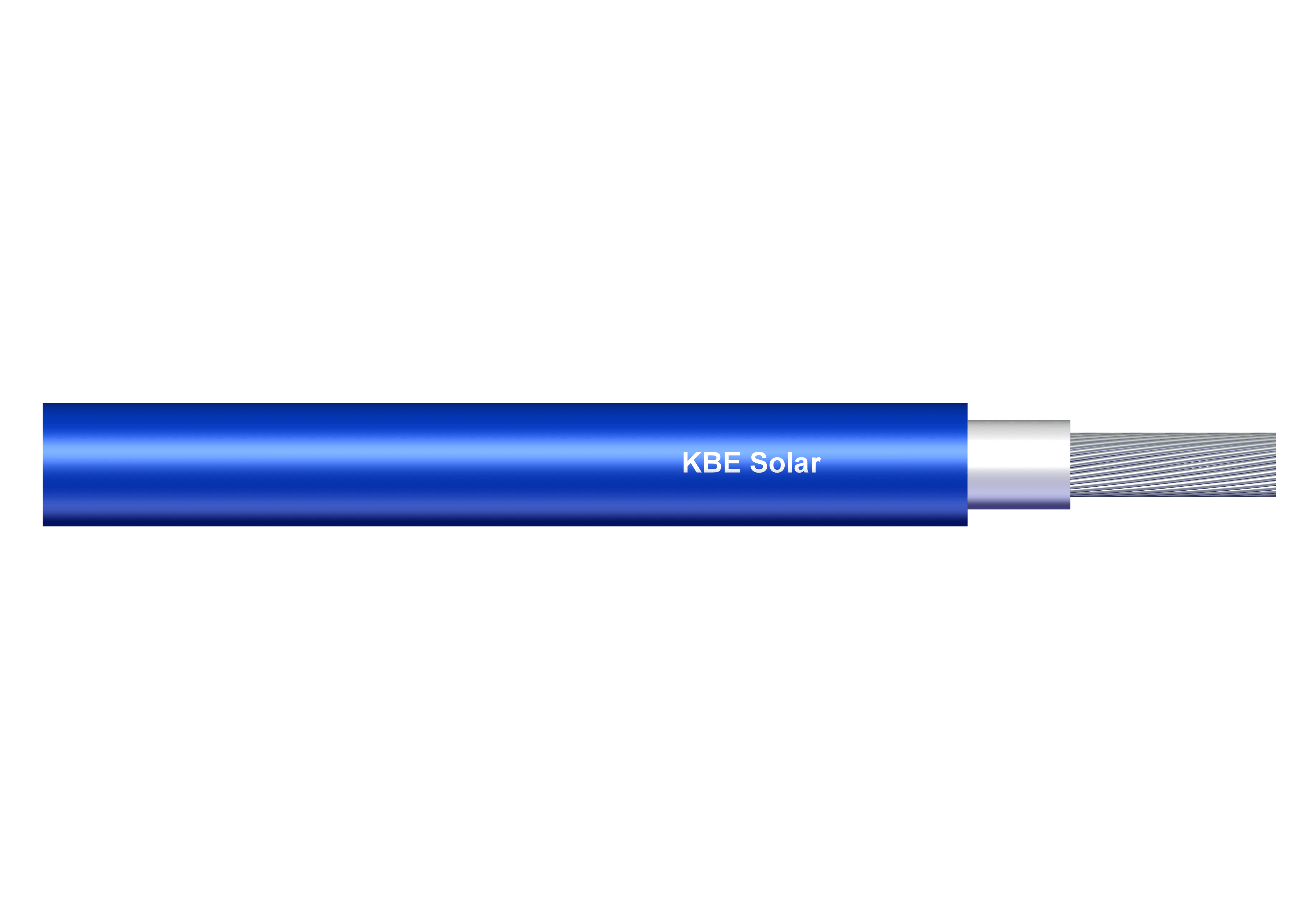 KBE solar cable DB+, 6mm², 500m, blue