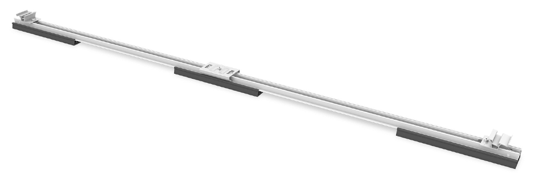 K2 D-Dome 6.10 base rail in set, 2.25 m