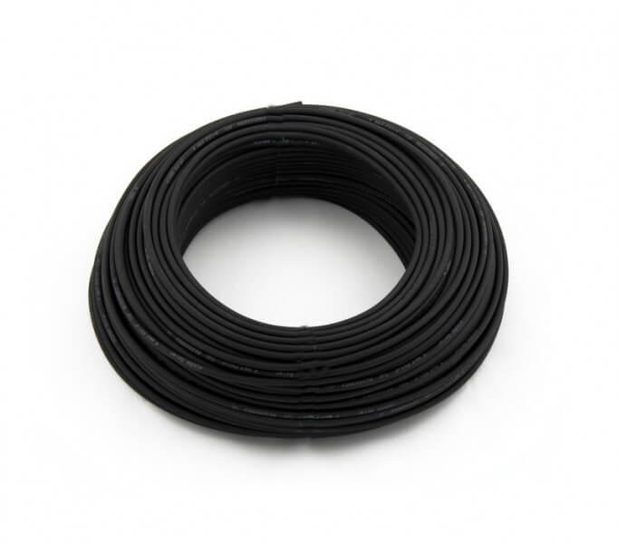 Solar cable HELUKABEL Solarflex H1Z2Z2-K 6.0 mm² 100m black