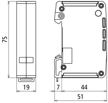 DEHNpatch Class-D lightning current arrester