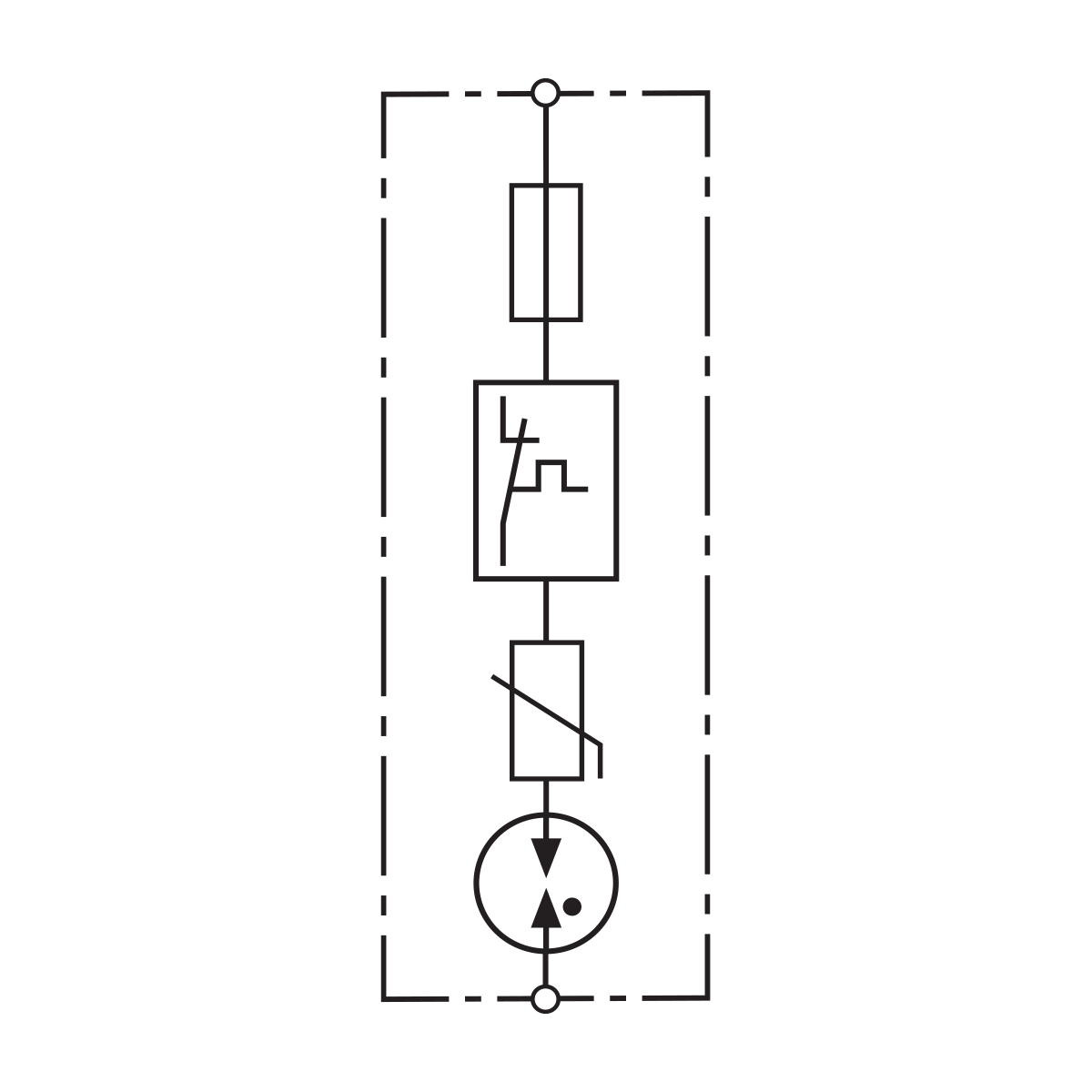 ÜS arrester VA NH00 280
