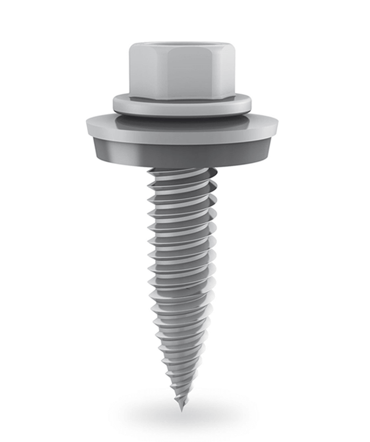K2 thread-forming screw with sealing washer 6x38