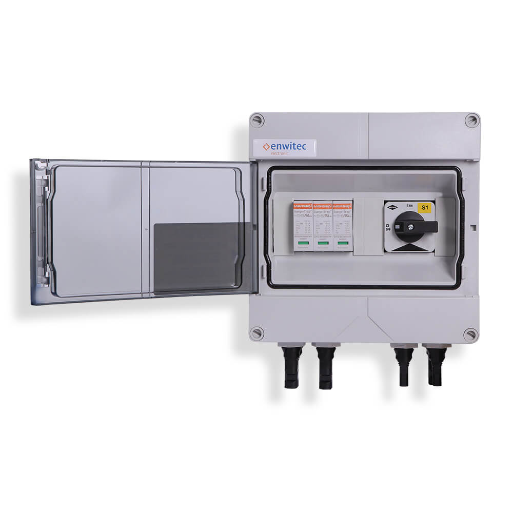 Enwitec overvoltage protection DC type I+II, 1 MPPT m. load-break switch