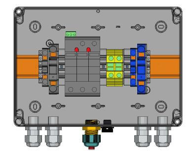 Phoenix Contact overvoltage protection DC, type II, 1 MPP, terminals