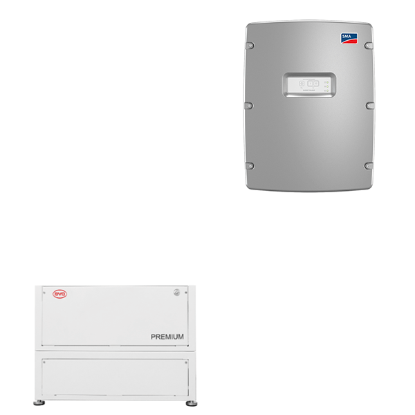 BYD Battery-Box Premium LVL 15.4 mit SMA SI 4.4M-13