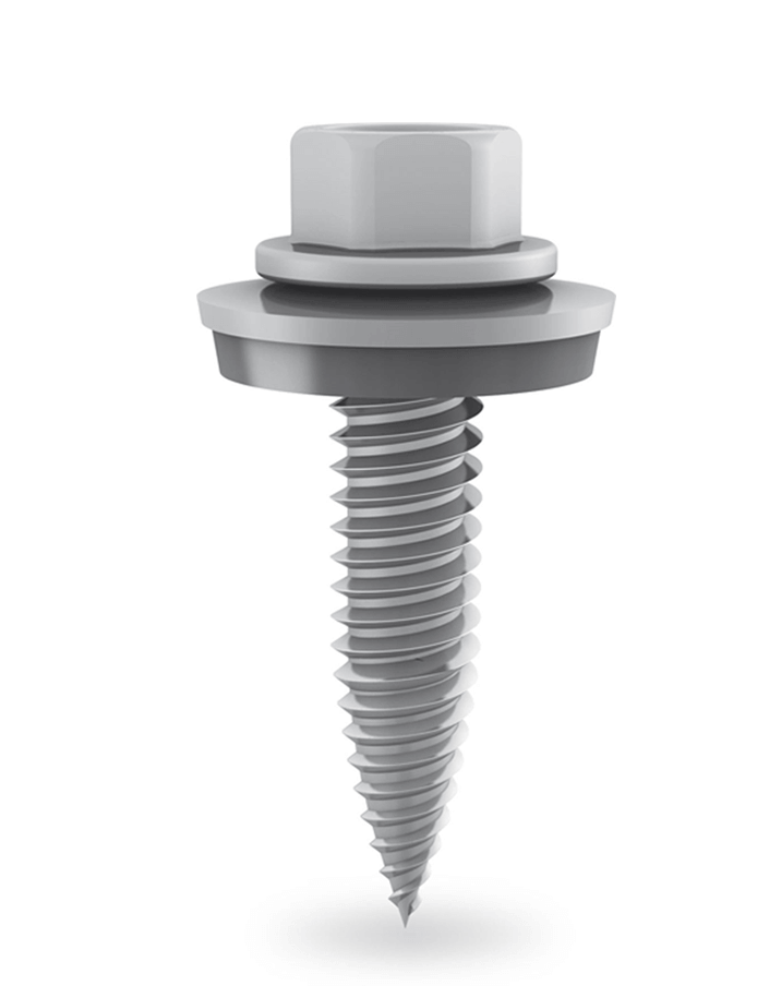 K2 Thread-forming screw with sealing washer 6x25