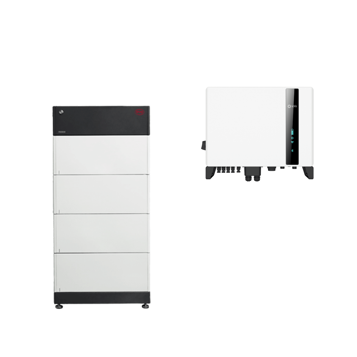 BYD Battery-Box Premium HVS 10.2 mit Solis S6 3P-Hybrid - 10 kW