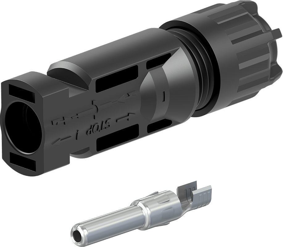 Stäubli MC4 Stecker, 10 mm² II, Da 5,9-8,8 mm
