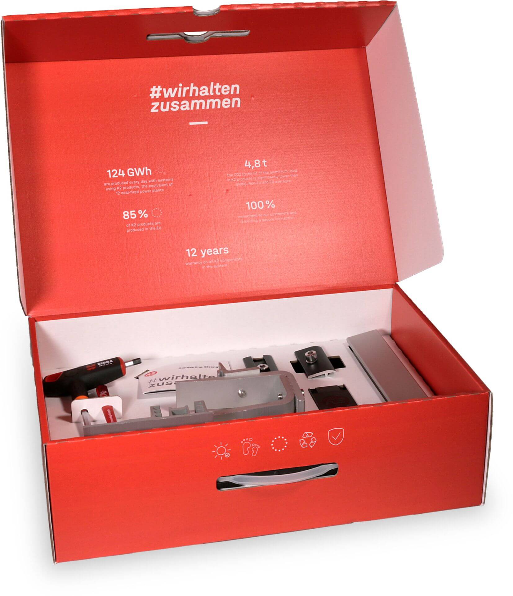 K2 Sample box SingleRail-System