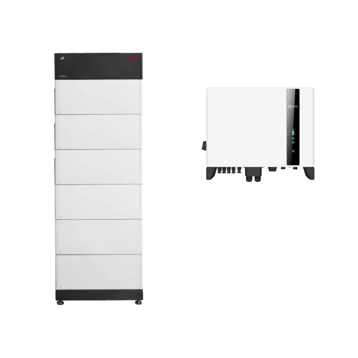 BYD Battery-Box Premium HVM 16.6 mit Solis S6 3P-Hybrid - 8 kW