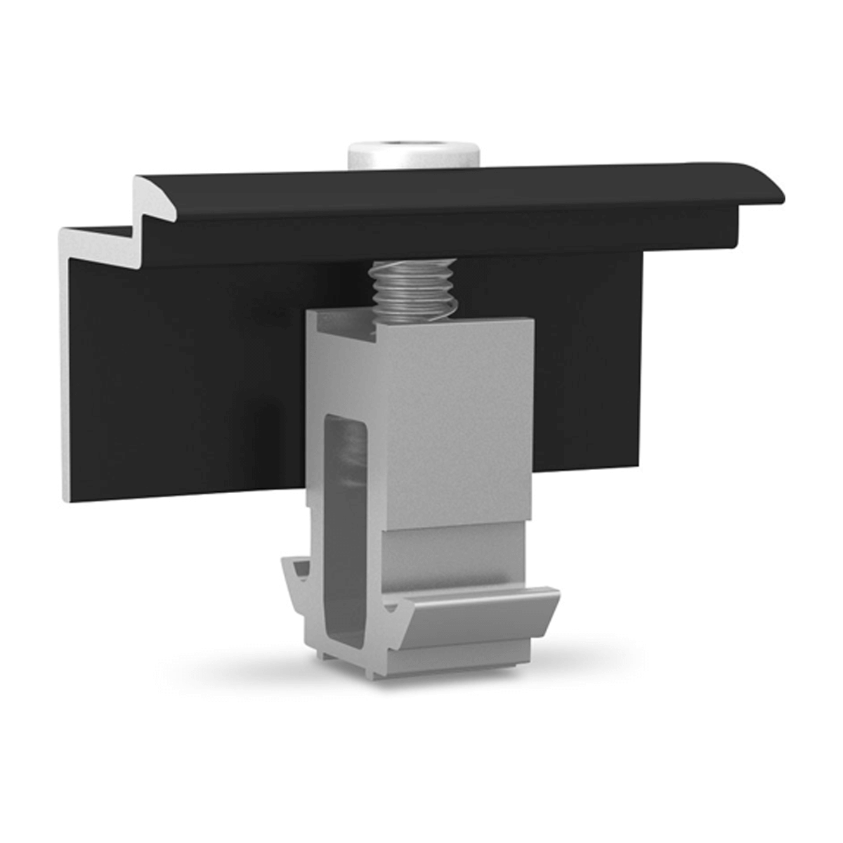 K2 DomeClamp EC, schwarz, Modulendklemme