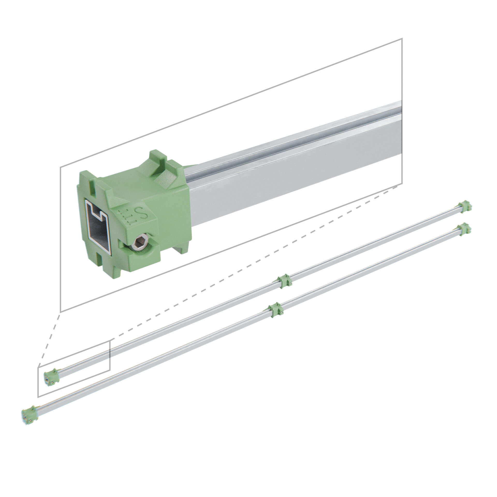 Alumero easySPEED Montagelehre 2er-Set