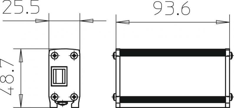 OBO surge protection for high-speed networks up to 1 Gbit (Class ND-CAT6/E-B)