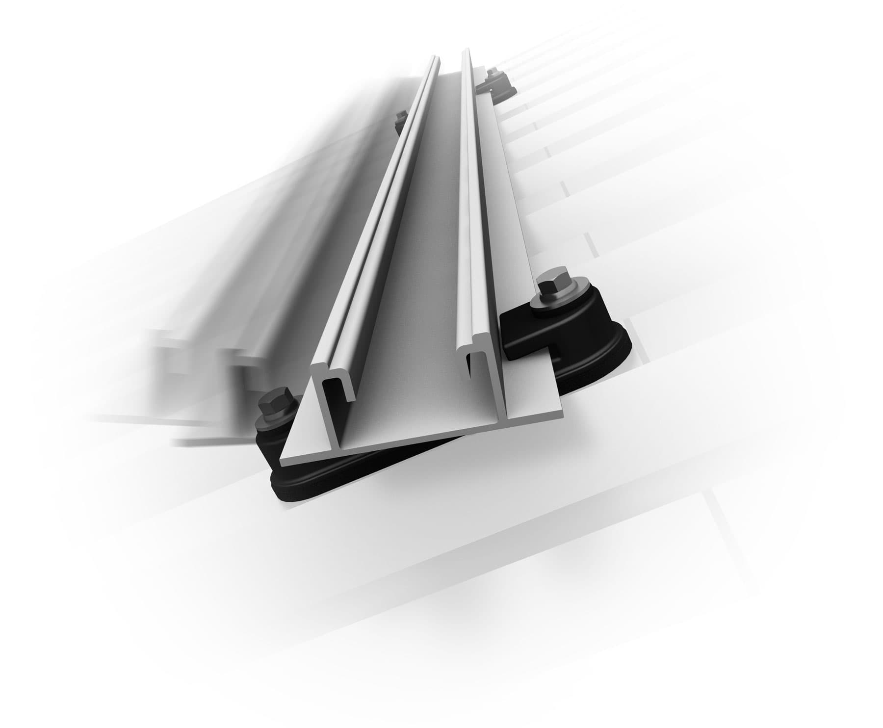 K2 BasicRail 22 mounting rail; 5.95 m