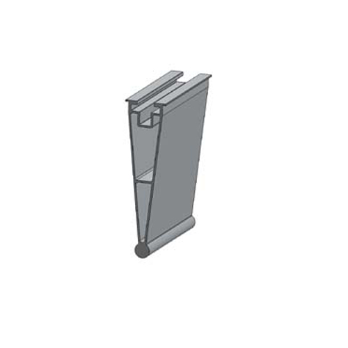 Alumero trapezoidal sheet back part Plus
