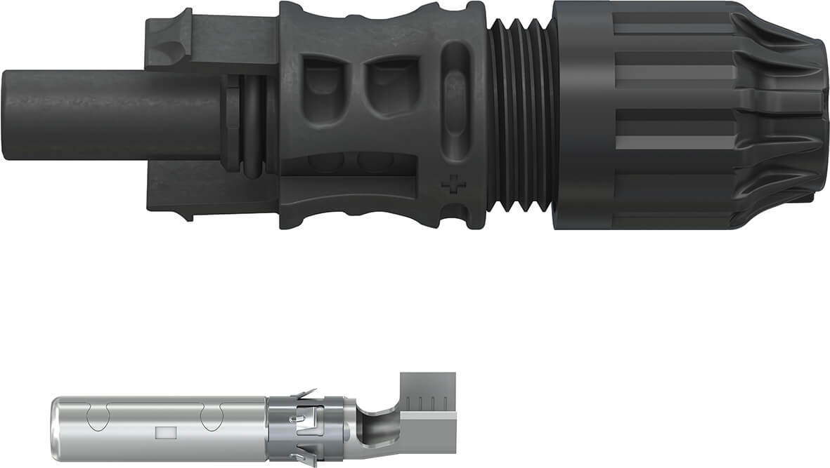 Stäubli MC4-Evo stor socket 4-6 mm², Da 4.7-6.4 mm