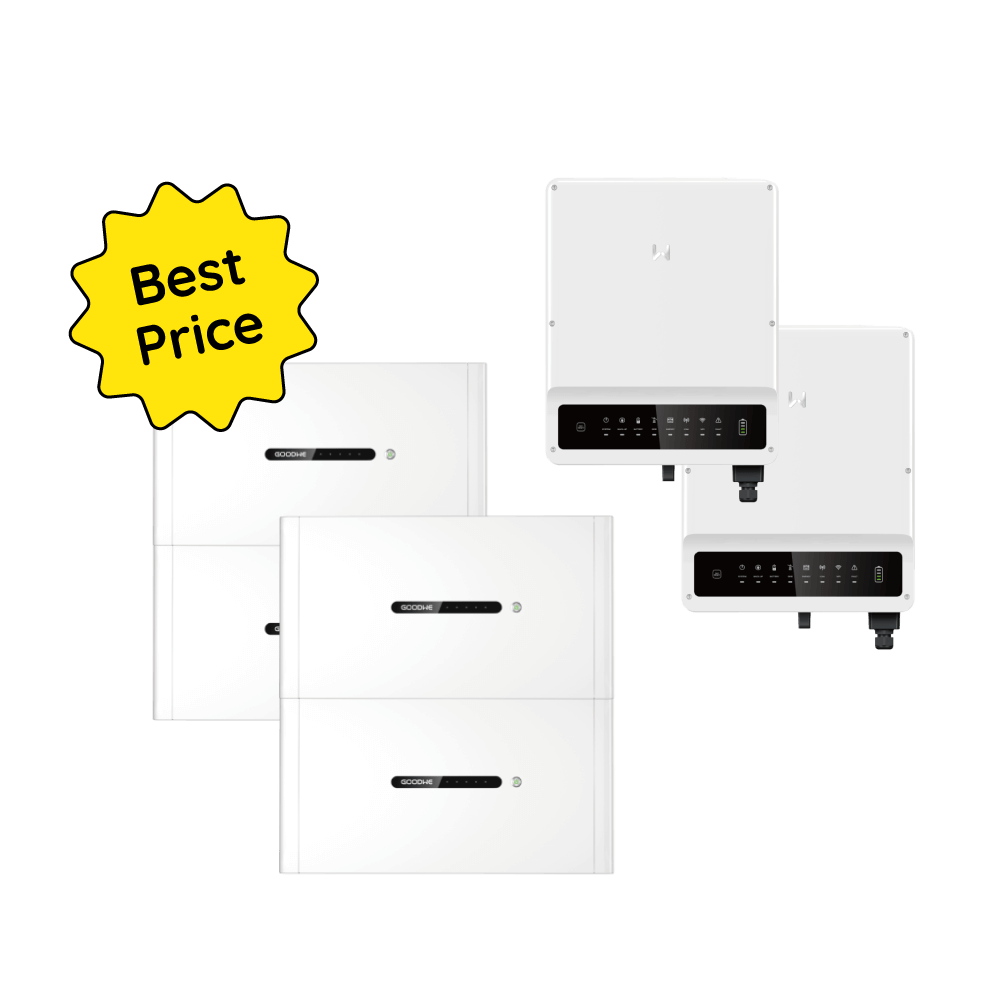 2x GoodWe Lynx D 10 kWh + GW10KN-ET + GW8KN-ET