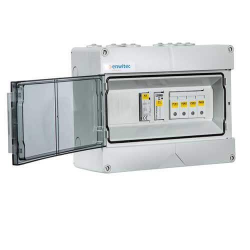 enwitec remote control unit for 4 fireman's protection switches