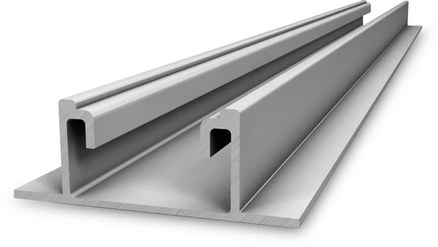 K2 Montageschiene BasicRail 22; 2,40 m