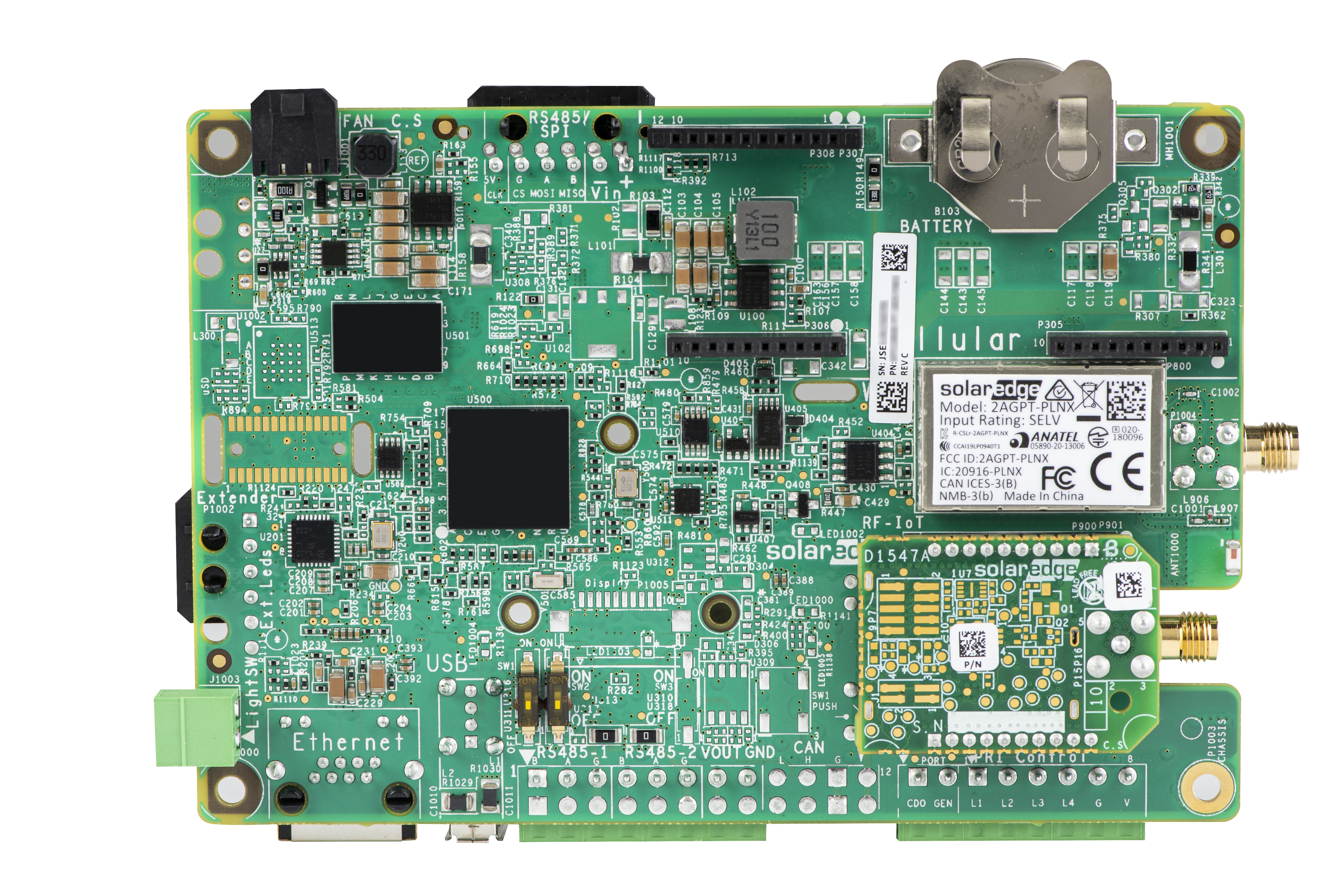Kommunikationsplatine mit SE Home Netzwerk Plug-in und Antenne für Home Wave, StorEdge und Kurzstring WR, 3 Phase