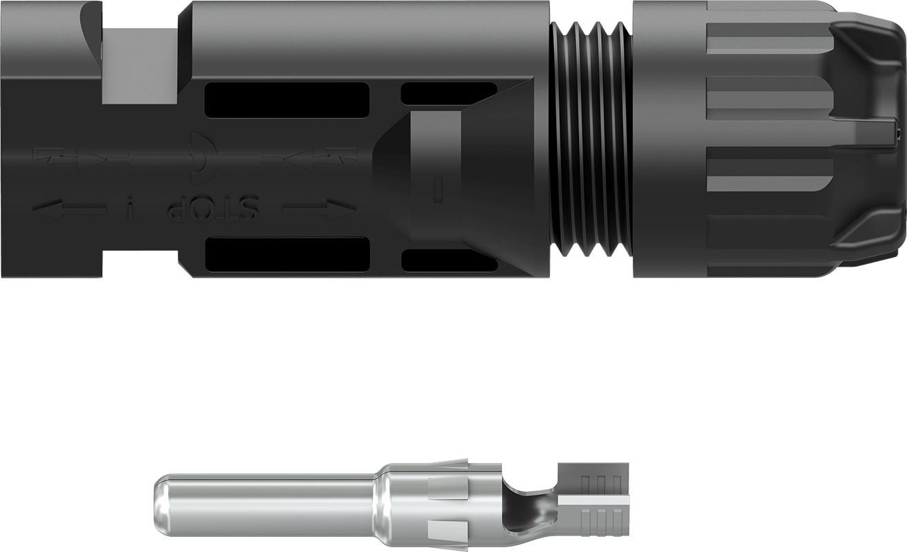 Stäubli MC4 plug, 10 mm² II, diameter 5.9-8.8 mm