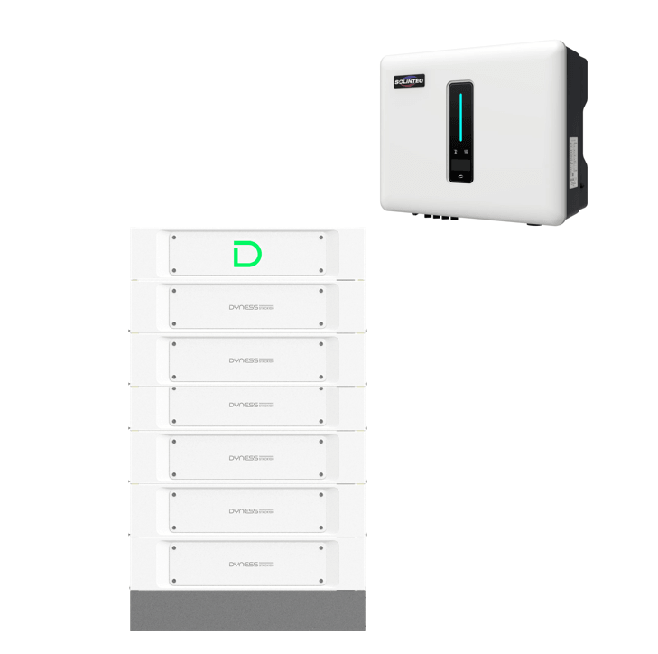 Dyness Stack 100 30,72 kWh mit Solinteg MHT-15K-40