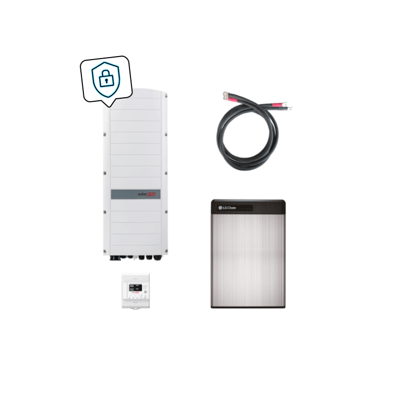 LG Chem RESU mit SolarEdge StorEdge Paket CyberSecurity