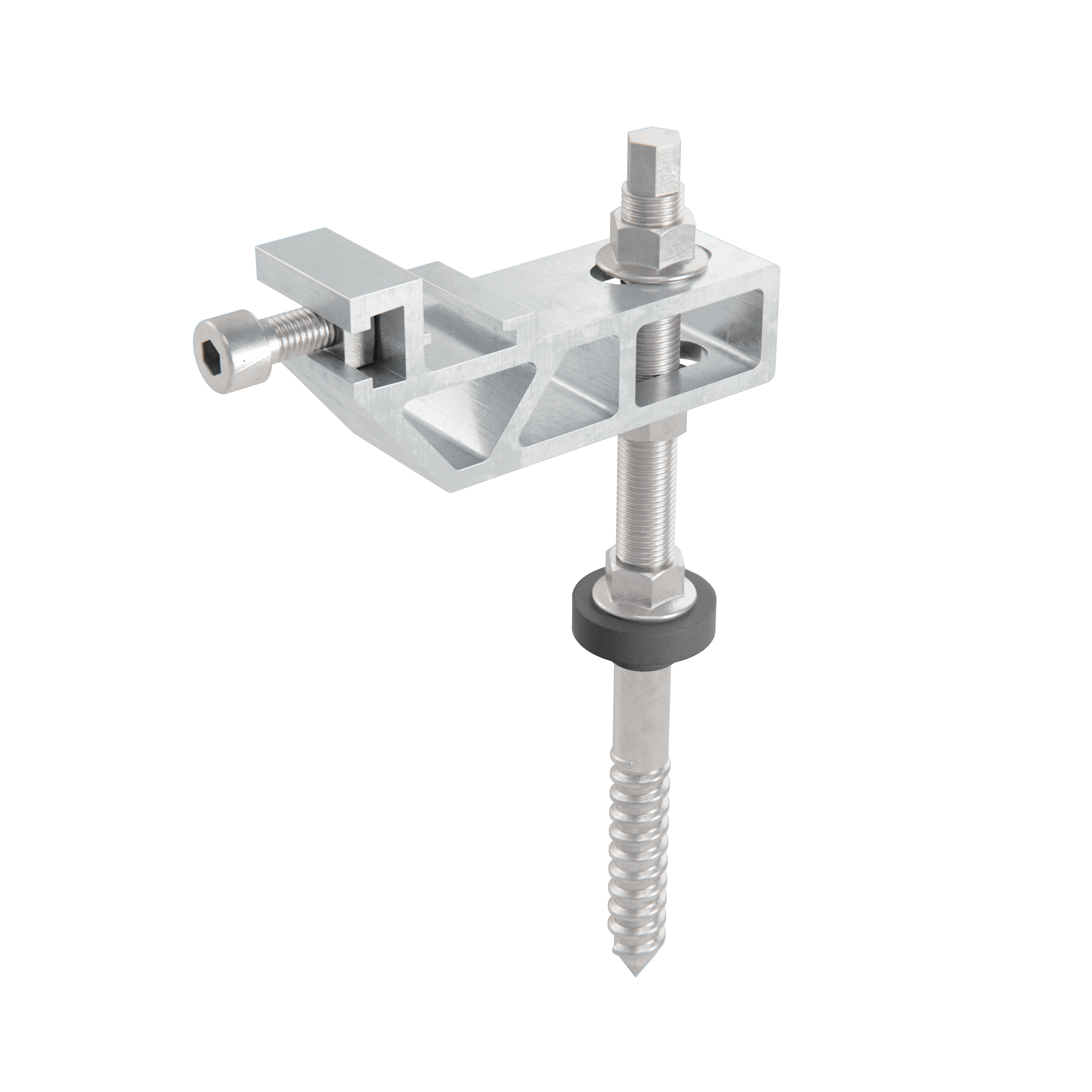 Alumero EasyBOLT Stockschraube M10 x 200 mm mit Schnellmontageplatte
