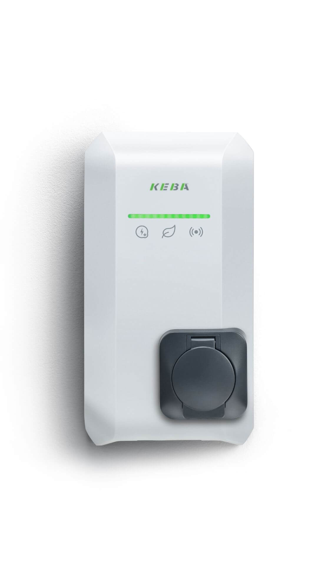 KEBA KeContact P40, 11 kW, Buchse, MID, Weiß