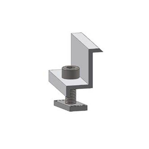 Alumero end clamp 35 pre-assembled