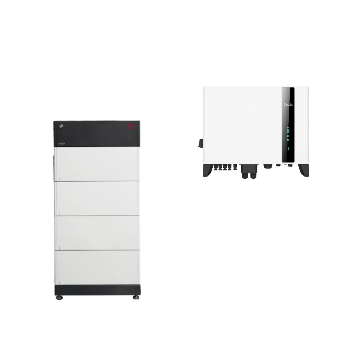 BYD Battery-Box Premium HVM 11.0 mit Solis S6 3P-Hybrid - 10 kW