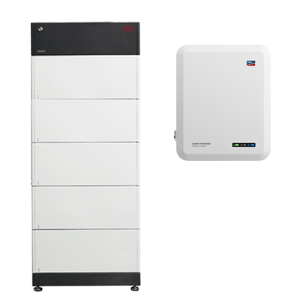 BYD Battery-Box Premium HVS 12.8 mit SMA Hybrid STP 5.0 SE