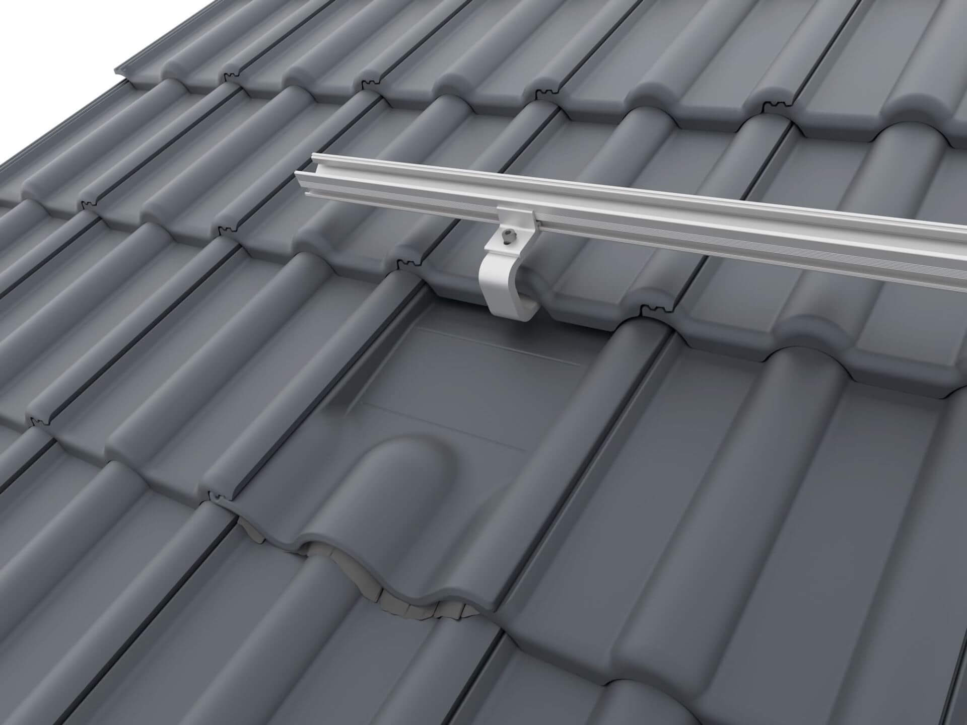 K2 4Tile metal replacement tiles, grey