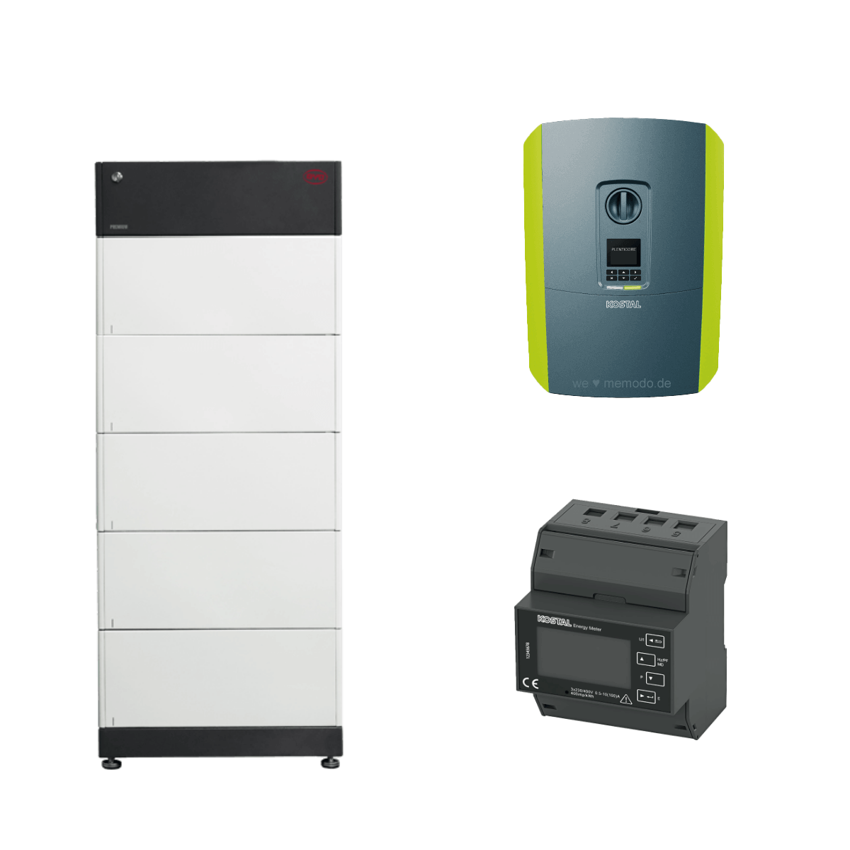 BYD Battery-Box Premium HVS 12.8 high-voltage with Kostal Plenticore plus 7.0 G2