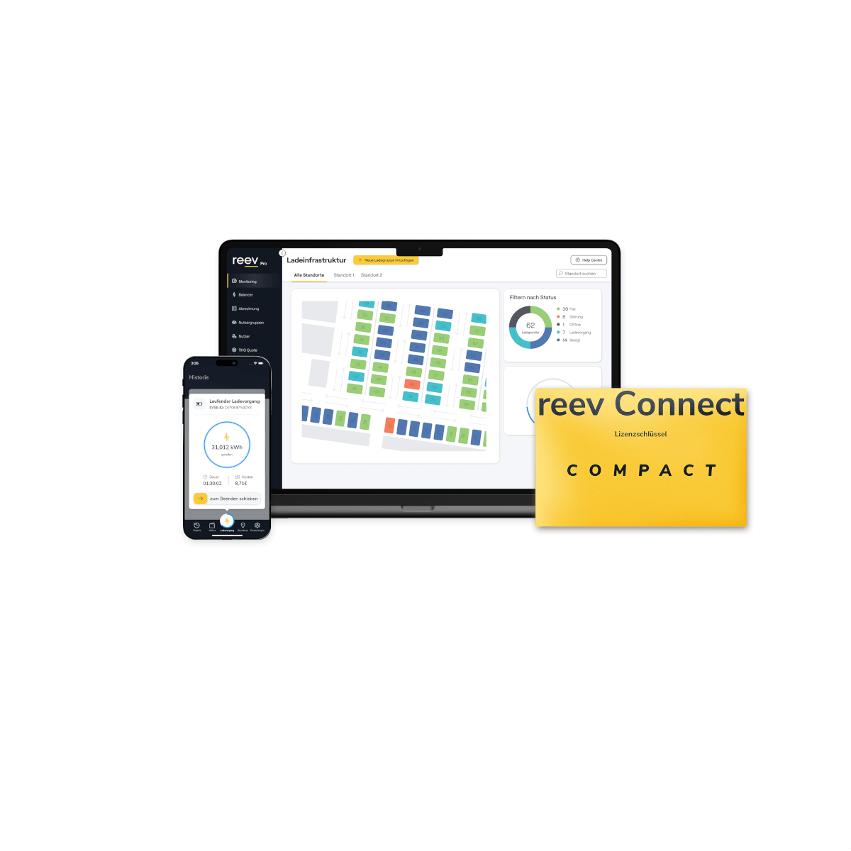 reev Connect Compact AC und DC Lizenzschlüssel