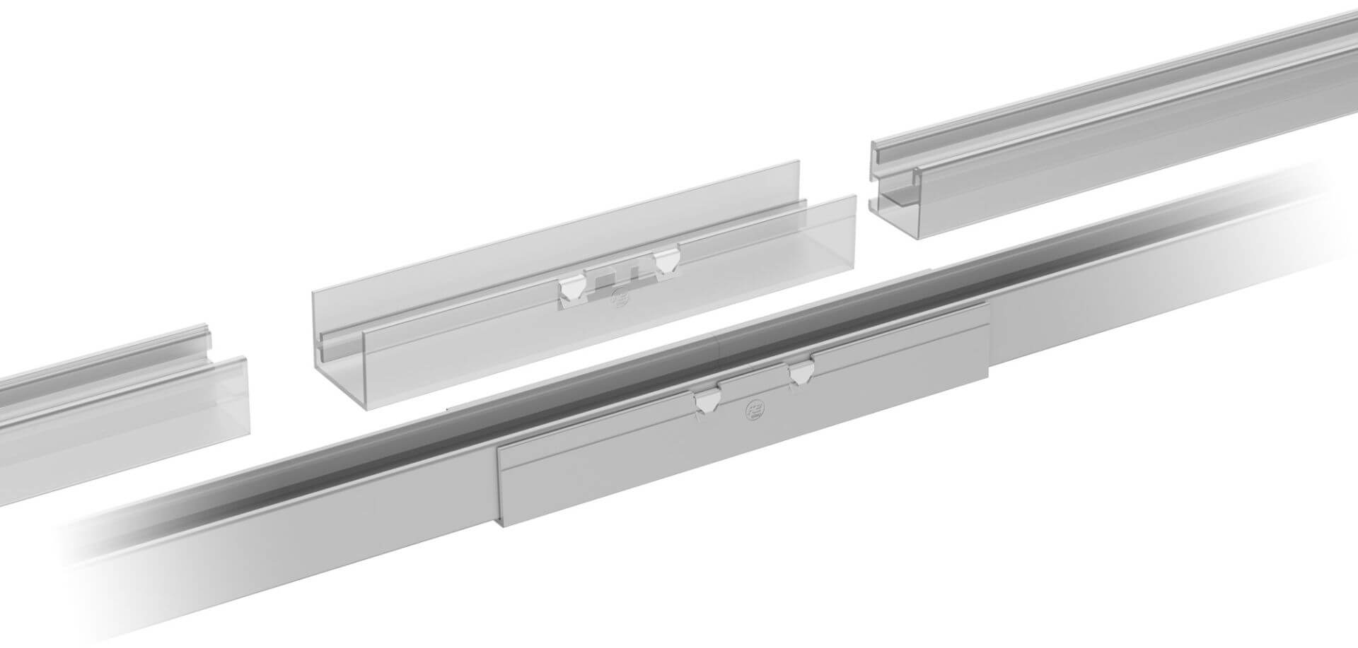 K2 SingleRail 36/50 rail connector