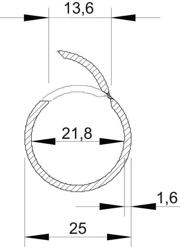 OBO set comprising Quick clamps and Quick-Pipe® pipes