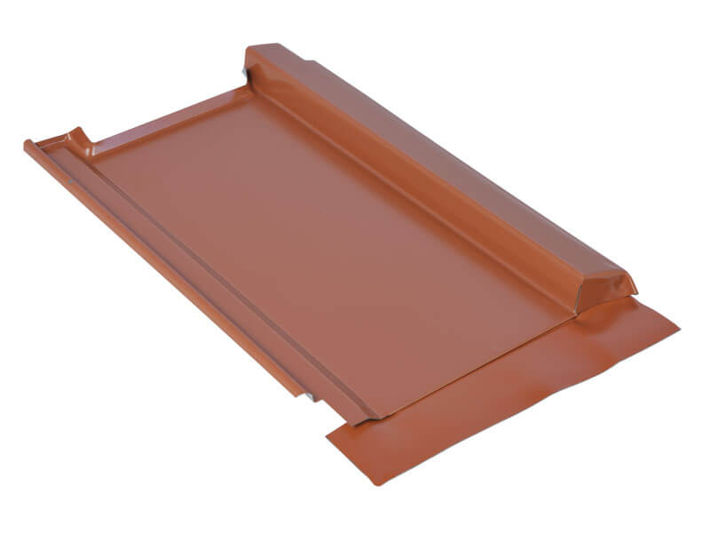Marzari metal roof plate type Grande 290, red