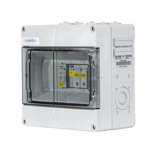 enwitec remote control unit for 2 fireman's protection switches