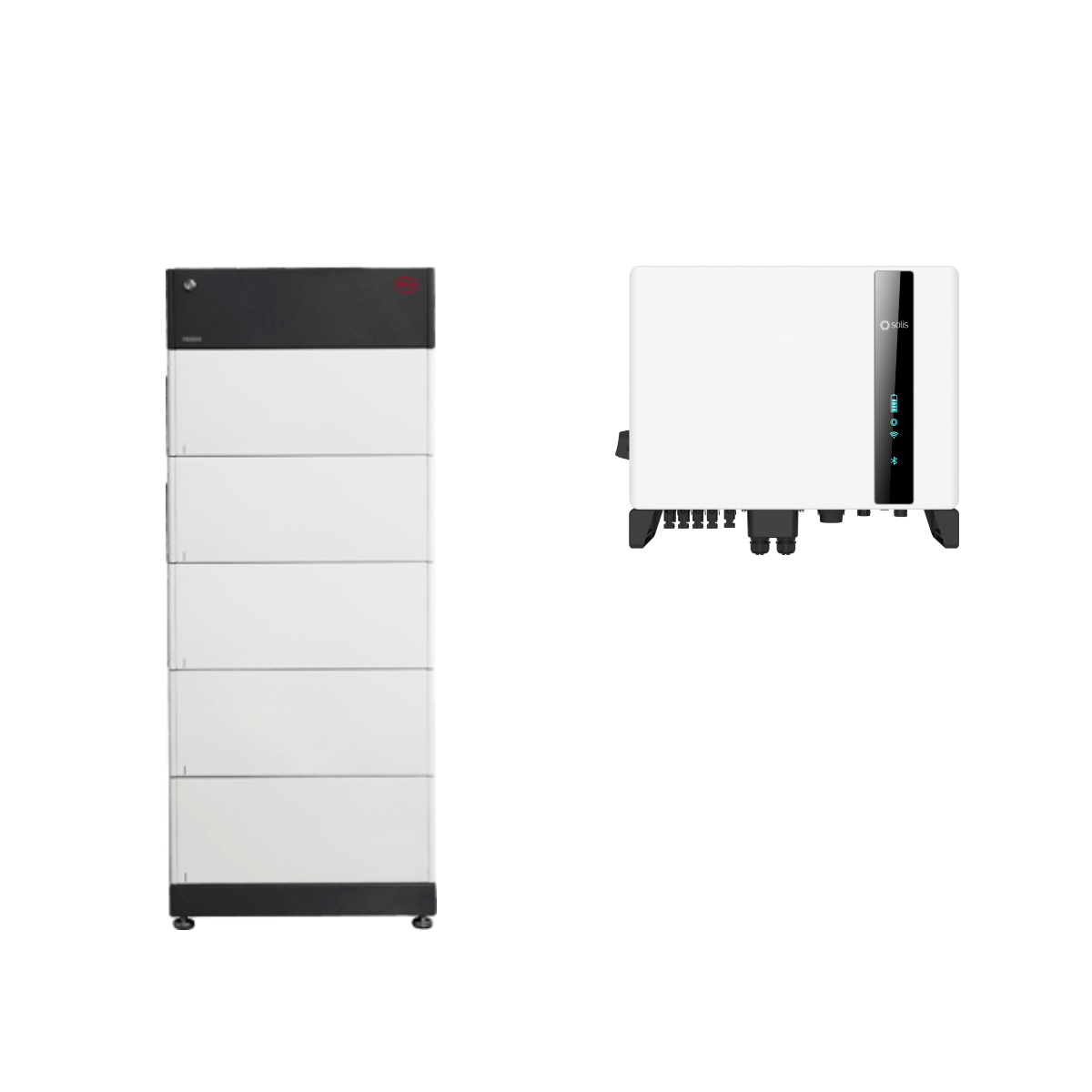 BYD Battery-Box Premium HVM 13.8 mit Solis S6 3P-Hybrid - 10 kW