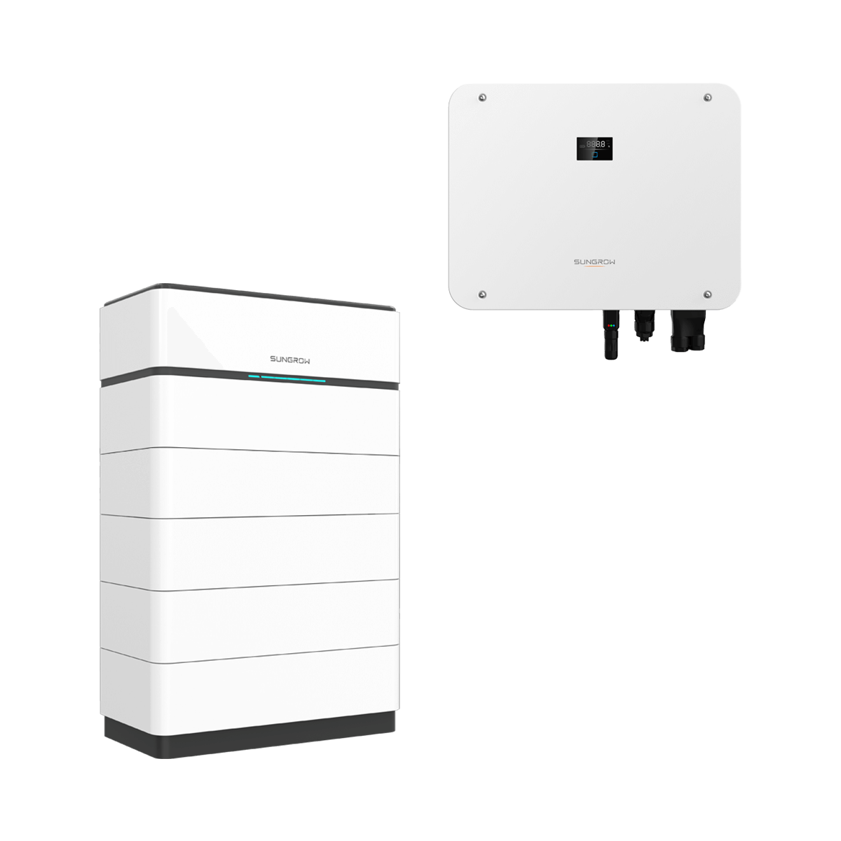 Sungrow Hybrid SH25T mit Sungrow SBH250 Batterie 