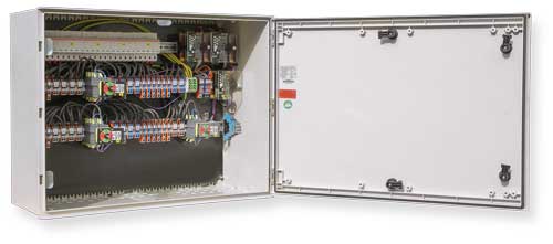 enwitec overvoltage protection type I+II for 10 MPP with fire protection circuit breaker