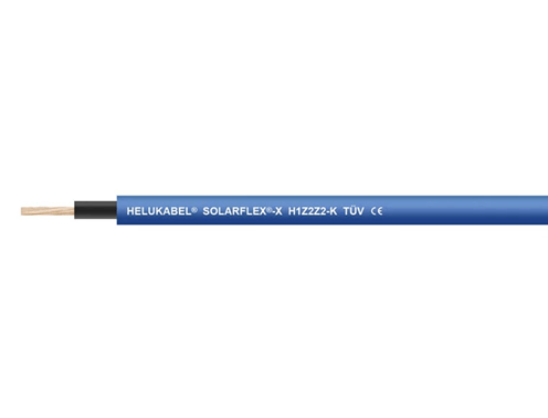 Solar cable HELUKABEL Solarflex H1Z2Z2-K 6.0 m² 100m blue