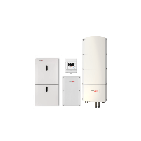 SolarEdge Home backup power package with SE8K-RWB48 and 9.2 kWh