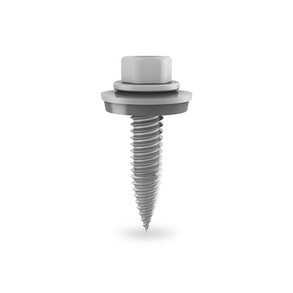 K2 thread-forming screw with sealing washer 6x38