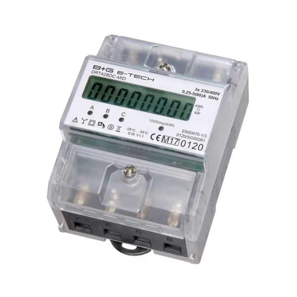 RCT Power pulse counter with S0 input Input for external generators
